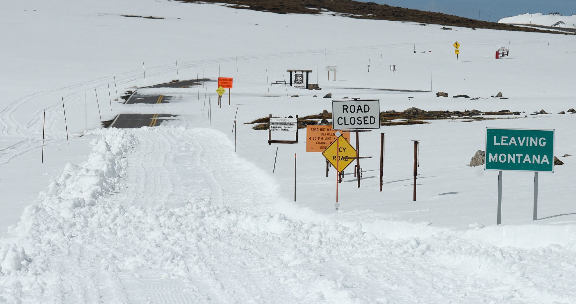 Clearing the Beartooth Pass